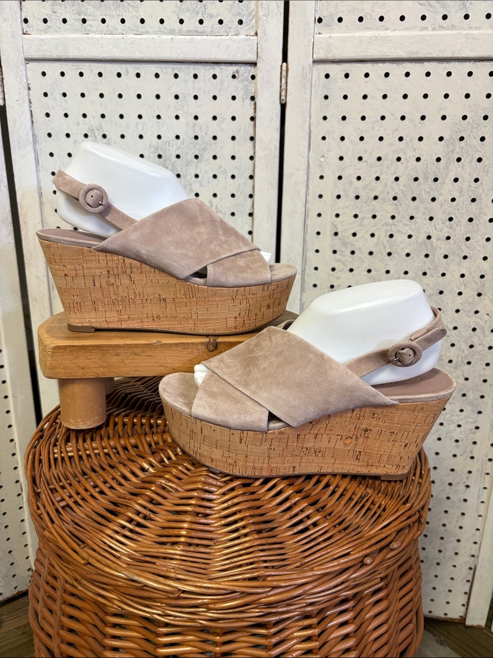 DVF suede